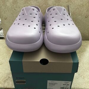 Toms Unisex Alpargata Mallow Mule Molded Light Orchid W10 M8